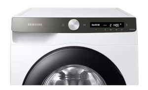 Mașină de spălat rufe Samsung WW80T534DATAS7, Mașină de spălat, 8 kg, 1400 rpm, Motor digital invertor, Eficiență energetică A, Eficiență de centrifugare B, Control AI, Distribuire automată, Eco Bubble, Bubble Soak, Hygiene Steam, WiFi , Smart Things, AI 