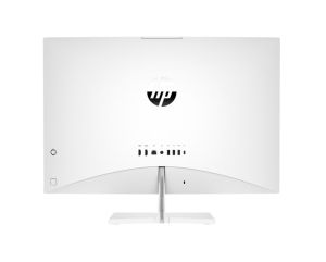 Настолен компютър - всичко в едно HP Pavilion All-in-One 27-ca2000nu Snowflake White, Core i7-13700T(up to 4.9GHz/30MB/16C), 27" FHD BV IPS Touch + 5MP Camera, 16GB 3200Mhz 2DIMM, 1TB PCIe SSD, WiFi ac 2x2 +BT 5, HP Keyboard & HP Mouse, Free DOS. 2Y Warra
