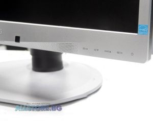 Philips 220B4LPCS, 22" 1680x1050 WSXGA+16:10 Stereo Speakers + USB Hub, Silver/Black, Grade C