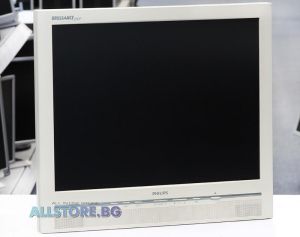 Philips 200P4, 20" 1600x1200 UXGA 4:3 Stereo Speakers, Silver/Black, Grade A