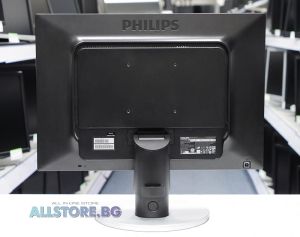 Philips 225B1, 22" 1680x1050 WSXGA+16:10 Stereo Speakers + USB Hub, Silver/Black, Grade C