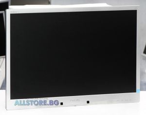 Philips 220P4LP, 22" 1680x1050 WSXGA+16:10 Stereo Speakers + USB Hub, Silver/Black, Grade C