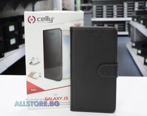 Celly Galaxy J5 Flip Cover Case, Brand New