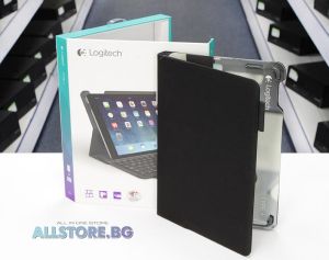 Logitech TYPE+ Black Protective case with integrated keyboard for iPad Air, Brand New Open Box