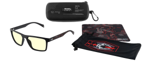 Комплект GUNNAR x Call of Duty Alpha Edition - Onyx/Infrared - Amber - Очила + калъф