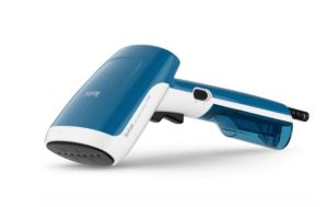 Iron Tefal DT6130E0, Access Steam first, blue&white, 1300W, up to 20g/min, 15min heat-up, 70ml water tank, fabric brush