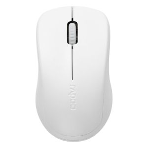 Mouse optic wireless RAPOO 1680, Silențios, 2,4 Ghz, alb