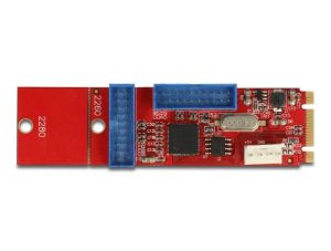 Delock Converter M.2 Key B+M male to 2 x USB 5 Gbps Pin Header