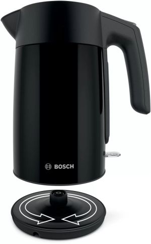 Electric kettle Bosch TWK7L463, Kettle, 2400 W, 1.7 l, Black
