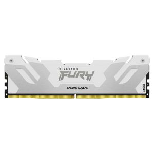 Памет Kingston Fury Renegade White 32GB(2x16GB) DDR5 8000MHz CL38 KF580C38RWK2-32, XMP