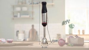 Пасатор Bosch MSM6M623, SER6, Blender, ErgoMaster, 1000 W, Dynamic Speed Control, QuattroBlade System Pro, Included Blender, Measuring cup, Chopper, Attachment for pureeing & Stainless steel whisk, Stainless steel