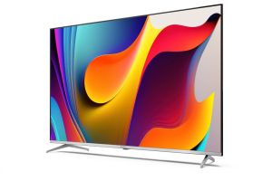 Television Sharp 55FP1EA, 55" LED Android TV, 4K Ultra HD QLED 3840x2160 Frameless, DVB-T/T2/C/S/S2, Active Motion 800, 2x10W (6 ohm), HDR10, Dolby Digital, Dolby Vision, DTS:X , Google Assistant, Chromecast Built-in, HDMI 2.1 eARC, Micro SD card slot, 3.