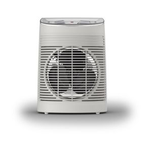 Fan stove Rowenta SO6510F2, 2400W, 2 speeds, cool fan, silence function, 45db(A), thermostat, bathroom use, LIGHT GRAY