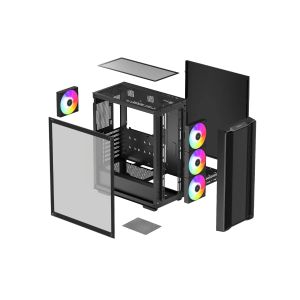 Caseta DeepCool Case ATX CC560 A-RGB v2