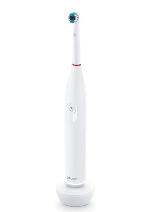 Електрическа четка за зъби Beurer TB 30 Electric toothbrush; 2 cleaning programs; 20days Battery life; 2-min timer; Oscillating, pulsating, brushing technology; Incl. charger, USB cable with adapter & CBH; white