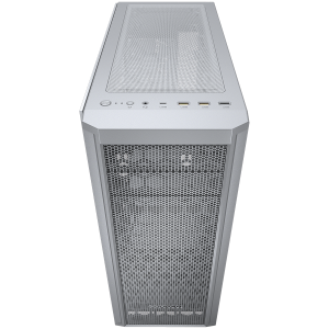 COUGAR MX330-G Pro White, Mid Tower, Mini ITX/Micro ATX/ATX, Type-C, USB 3.0 x 2, USB 2.0 x 1, Audio/Mic 3.5mm jack x 1, 120mm pre-installed fan, Tempered glass, 209 x 495 x 475 (mm)