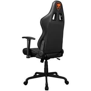 COUGAR Armor Elite Black Gaming Chair, Adjustable Design, Breathable PVC Leather, Class 4 Gas Lift Cylinder, Full Steel Frame, 2D Adjustable Arm Rest, 160º Reclining, Adjustable Tilting Resistance