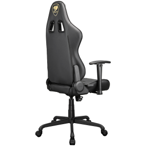 COUGAR Armor Elite Royal Gaming Chair, Adjustable Design, Breathable PVC Leather, Class 4 Gas Lift Cylinder, Full Steel Frame, 2D Adjustable Arm Rest, 160º Reclining, Adjustable Tilting Resistance