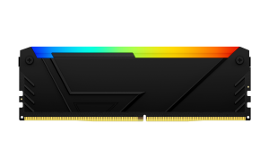 Memorie Kingston FURY Beast Black RGB 64GB(2x32GB) DDR4 3600MHz CL18, KF436C18BB2AK2/64