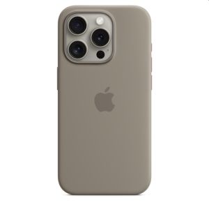 Case Apple iPhone 15 Pro Silicone Case with MagSafe - Clay