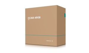DeepCool кутия Case mATX - CC360 A-RGB