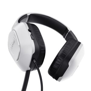Headphones TRUST GXT415 Zirox Headset White