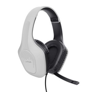 Headphones TRUST GXT415 Zirox Headset White