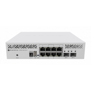 Switch 8 port Mikrotik CRS310-8G-2S-IN, 8 x Gigabit Ethernet ports, 2 x SFP
