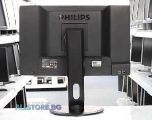 Philips 221P3L, 21.5" 1920x1080 Full HD 16:9 Stereo Speakers + USB Hub, Silver/Black, Grade C