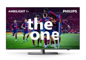 Television Philips 50PUS8818/12, 50" THE ONE, UHD 4K LED, 120 Hz, 3840x2160, DVB-T/T2/T2-HD/C/S/S2, Ambilight 3, HDR10+, Google TV, Dolby Vision/Atmos, Quad Core with Al, Swivel stand, 90% DCI/P3, 16GB, VRR FreeSync, BT5.0, HDMI 2.1, 2xUSB, Cl+, 802.11ac,