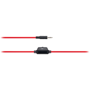 CANYON PC headset HSC-1 PC Mic Flat 2m Black Red