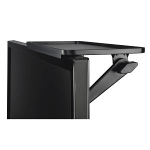 Hama Universal Screen Shelf for TV and Monitors, 30.0 x 12.7 cm, black