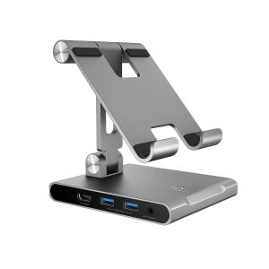 j5create Multi-Angle Stand with Docking Station for iPad Pro and tablets