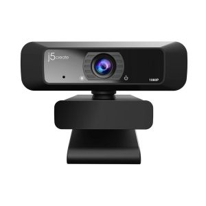 Уеб камера j5create JVCU100, HD, микрофон,1080p, 360° Rotation, Черен