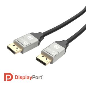 Кабел j5create JDC42 4K DisplayPort  мъжко - DP мъжко, 4K, 1.8 м