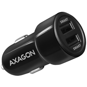 AXAGON PWC-5V5 car charger Smart 5V 2,4A + 2,4A, 24W, black