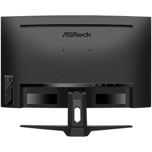 Asrock Curved Gaming Monitor, 27" FHD(1920x1080) 1500 VA, AG, 240 Hz, 113% sRGB, 16:9, 3000:1, 300 cd/m², 178º/178º, 1ms (MPRT), Flicker-free, Swivel, Tiltt Adjustment, 2x 2W Speakers, 2x HDMI 2.0, 1x DP 1.2, 1x Audio Jack (3.5mm), 3Y
