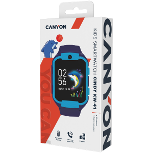 Smartwatch Canyon Cindy KW-41 4G Camera Music Blue (CNE-KW41BL)