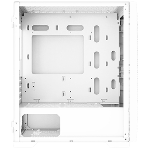Gemini II Arctic EN48656, alb, MATX/Mini-ITX, U3x1+U2x2, panou frontal ARGB LED cu plasă și TG din stânga, 3 buc X24F Arctic ventilator RGB fix