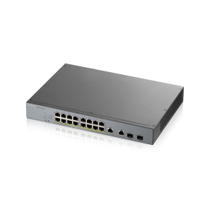 Switch ZyXEL GS1350-18HP, 18-ports, Gigabit, Manageable, PoE 250W