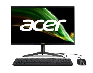 Настолен компютър Acer Aspire C22-1600 All-in-One, Intel Celeron N4505, 21.5", 8GB RAM, 256GB SSD, NO OS