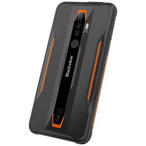Blackview Rugged BV6300 Pro 6GB/128GB, LCD IPS de 5,7 inchi 1080x2408, octa-core, 16MP frontal/8MP+2MP+0.3MP, baterie 4380mAh, tip C, Android 10, amprentă digitală, SIM dual, slot pentru card SD cu fir, 18W încărcare/ 10w wireless, MIL-STD-810H, portocali