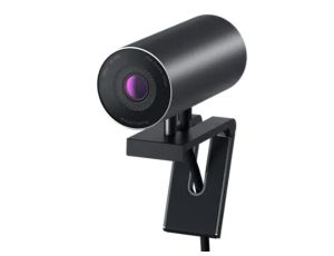 Cameră web Dell UltraSharp Webcam 4K UHD , HDR , 8,3 MP, senzor CMOS, Microsoft Teams, certificat Zoom