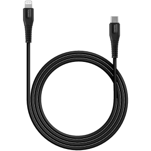 CANYON cable MFI-4 Type-C to Lightning 1.2m Black