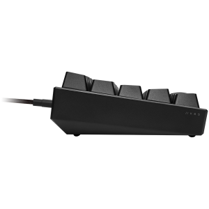 Tastatură mecanică pentru jocuri Corsair K65 RGB MINI 60%, LED RGB iluminat din spate, CHERRY MX SPEED, Negru, Tastaturi PBT negre, EAN:0840006635772