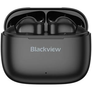 Blackview AirBuds 4, Battery 35mAh,Charging box battery 400mAh, Bluetooth 5.3, Black