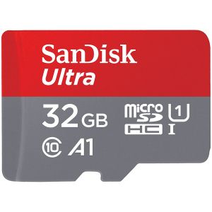 SanDisk Ultra microSDHC 32GB + Adaptor SD 120MB/s A1 Clasa 10 UHS-I, EAN: 619659184155