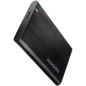 AXAGON EE25-A6M USB3.0 - SATA 6G 2.5" External SCREWLESS ALU RAW box BLACK