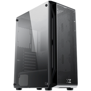 Xigmatek Gaming X EN46621, ATX/M-ATX/Mini ITX, USB3.0x1+USB2.0x2, Metal FP & Left TG, 4PCS X24F Fixed RGB Fan