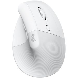 LOGITECH Lift Bluetooth Vertical Ergonomic Mouse - OFF-WHITE/PALE GRAY